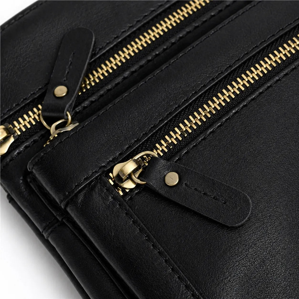 Shoulder Bag em Couro Legítimo Vicenza Preta | URBANO'S