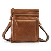 Shoulder Bag em Couro Legítimo Vicenza Marrom | URBANO'S
