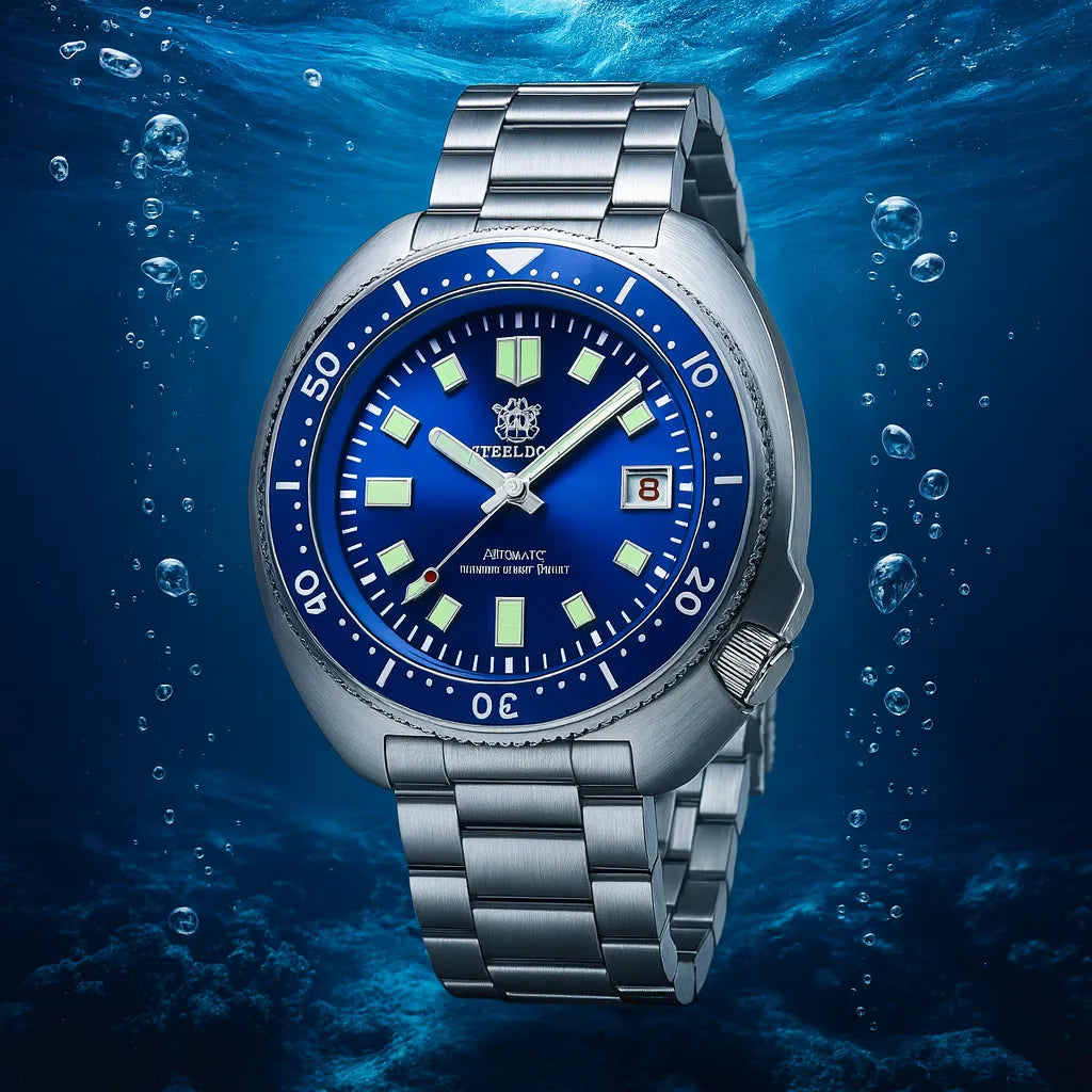 Relógio Automático Azul Sport Diving | URBANO'S