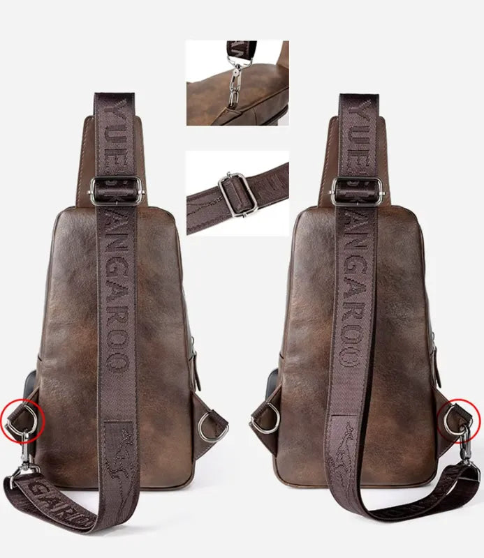 Bolsa Shoulder Bag Patrizio Marrom | URBANO'S