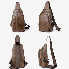 Bolsa Shoulder Bag Patrizio Marrom | URBANO'S