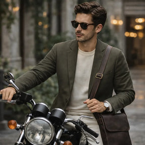 Bolsa Shoulder Bag Masculina Santorini | URBANO'S