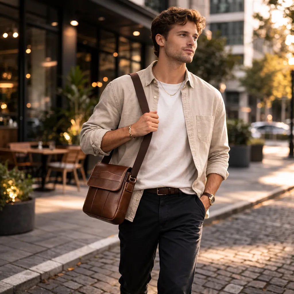 Bolsa Shoulder Bag Capri Café | URBANO'S