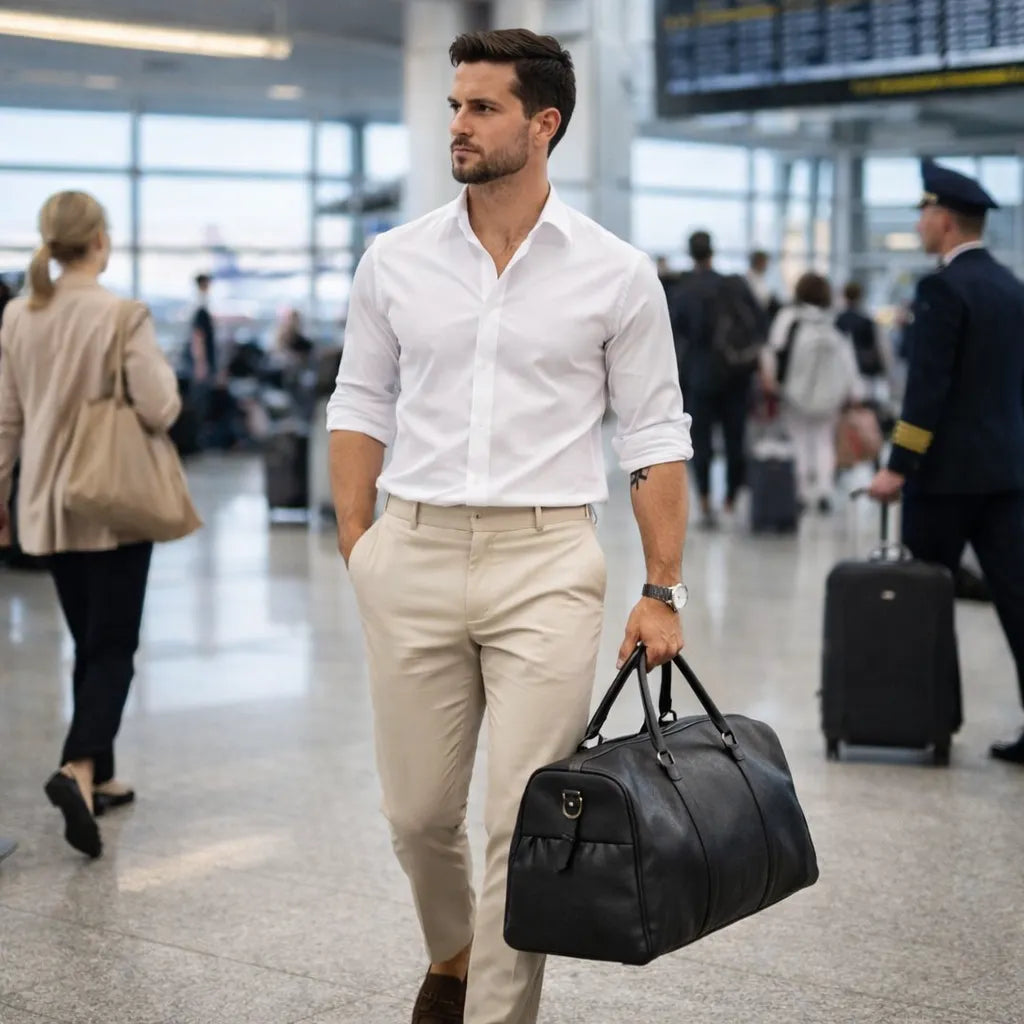 Bolsa de Viagem em Couro Vittorio | URBANO'S