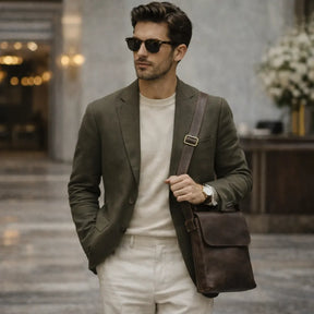 Bolsa Shoulder Bag Masculina Santorini | URBANO'S