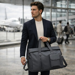 Bolsa de Viagem Orsini Cinza | URBANO'S