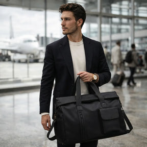 Bolsa de Viagem Orsini Preta | URBANO'S