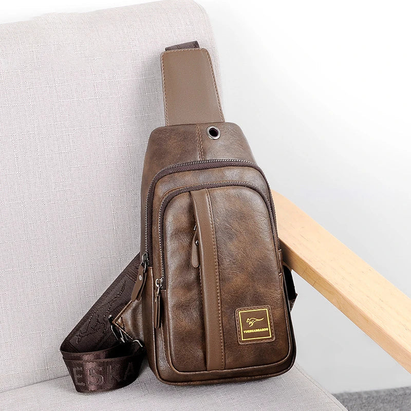 Bolsa Shoulder Bag Patrizio Marrom | URBANO'S