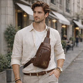 Bolsa Shoulder Bag Patrizio Marrom | URBANO'S