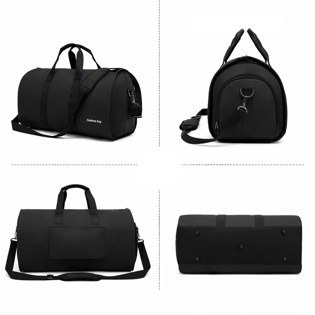 Bolsa de Viagem Vittore Preta | URBANO'S