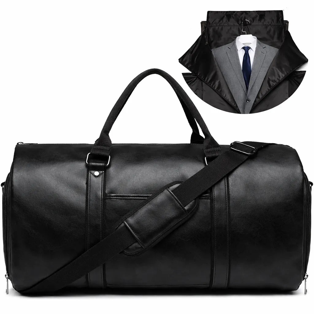 Bolsa de Viagem Cavaliere Preta | URBANO'S