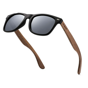 Óculos de Sol Masculino Wood Prata | URBANO'S