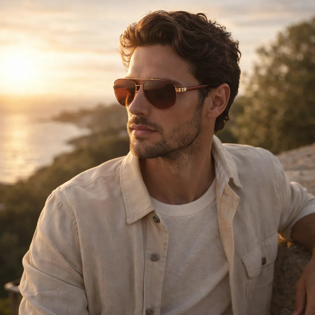 Óculos de Sol Masculino Aviador | URBANO'S