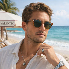 Óculos de Sol Masculino Zarkel Verde | URBANO'S