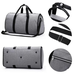 Bolsa de Viagem Vittore Cinza | URBANO'S