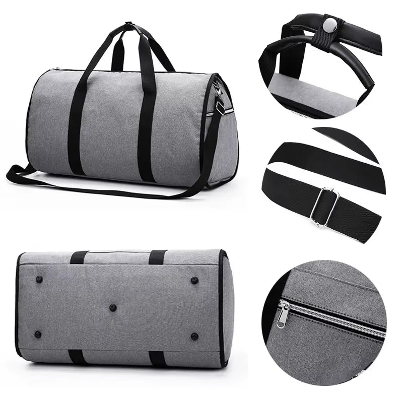 Bolsa de Viagem Vittore Cinza | URBANO'S