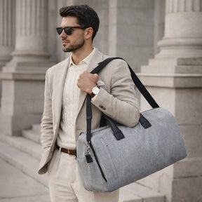 Bolsa de Viagem Vittore Cinza | URBANO'S