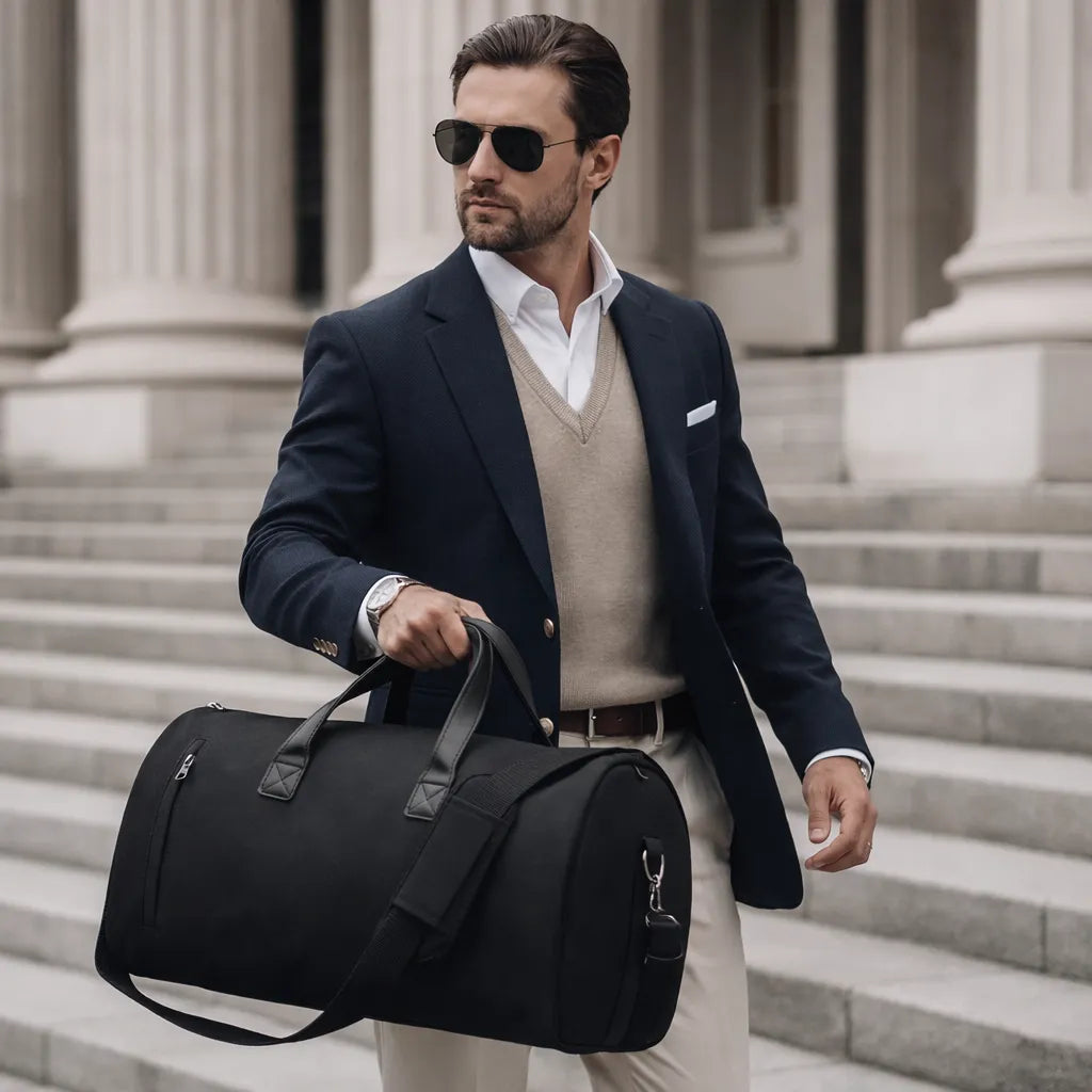Bolsa de Viagem Vittore Preta | URBANO'S