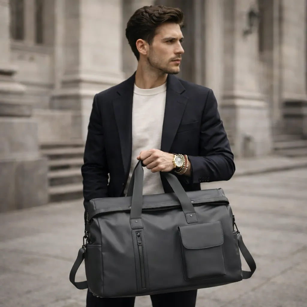 Bolsa de Viagem Orsini Cinza | URBANO'S
