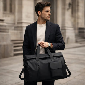 Bolsa de Viagem Orsini Preta | URBANO'S
