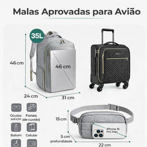 Mochila de Viagem Portofino | URBANO'S