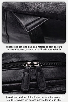 Mochila Executiva Carbone Preta | URBANO'S