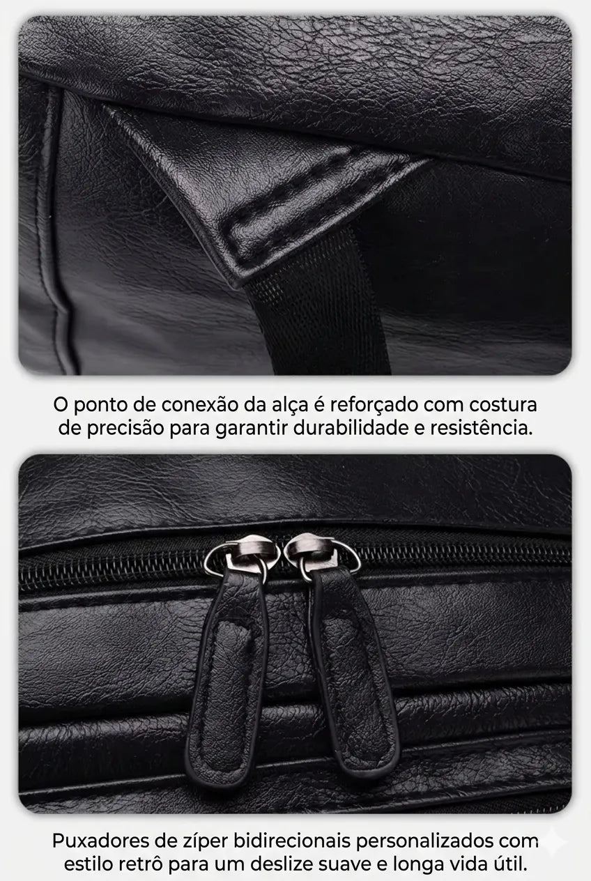 Mochila Executiva Carbone Preta | URBANO'S