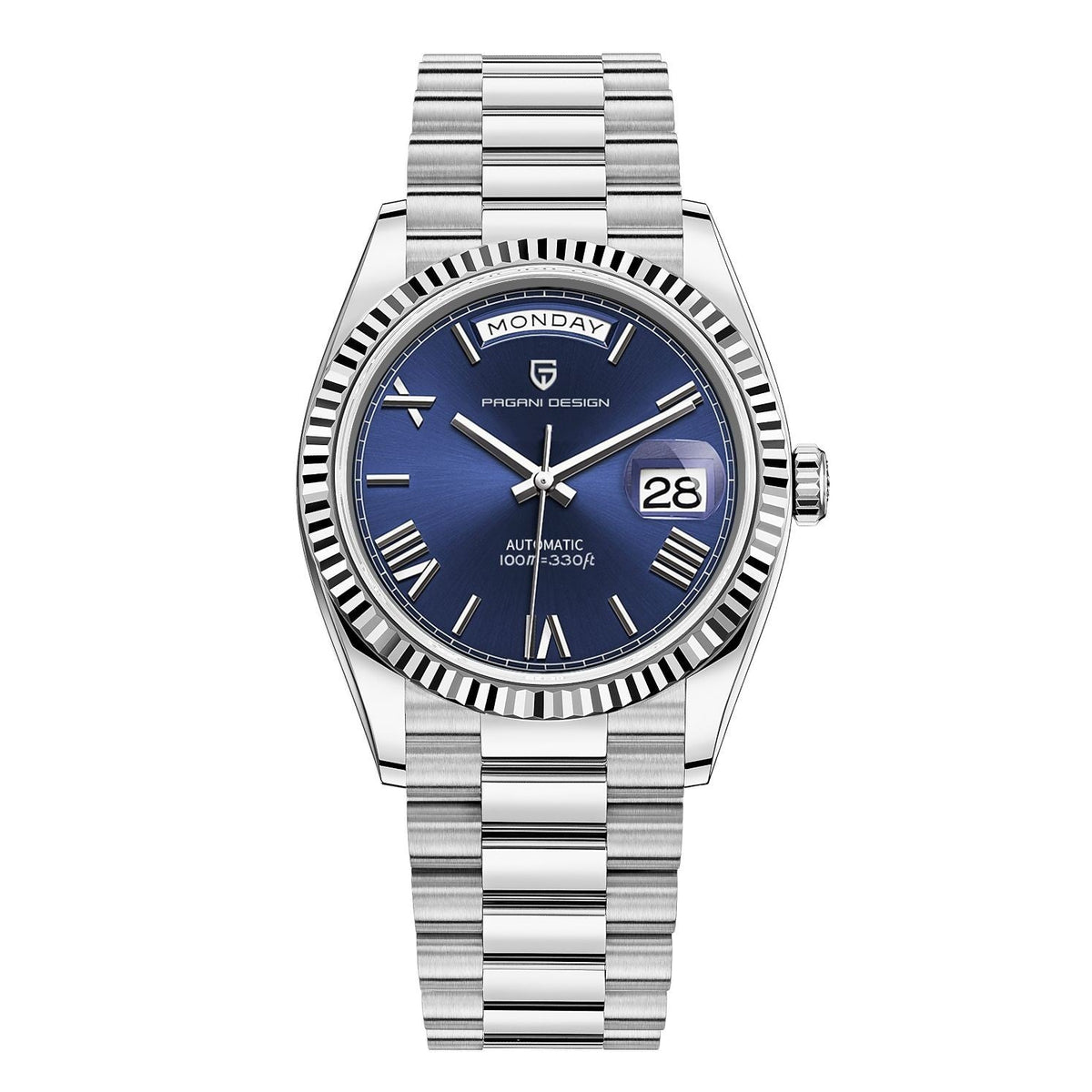 Relógio Automático Azul President Date | URBANO'S