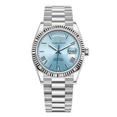 Relógio Automático Azul Turquesa President Date | URBANO'S