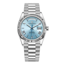 Relógio Automático Azul Turquesa President Date | URBANO'S