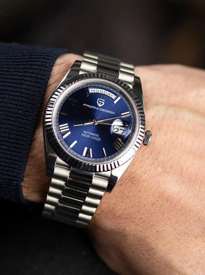 Relógio Automático Azul President Date | URBANO'S