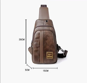 Bolsa Shoulder Bag Patrizio Marrom | URBANO'S