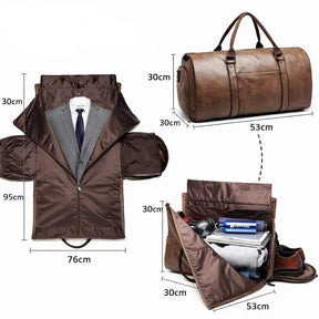 Bolsa de Viagem Cavaliere Marrom | URBANO'S