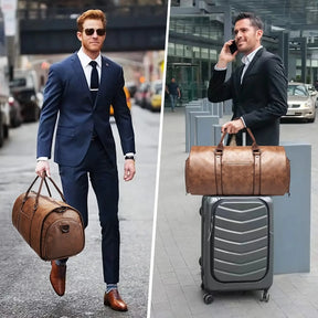 Bolsa de Viagem Cavaliere Marrom | URBANO'S