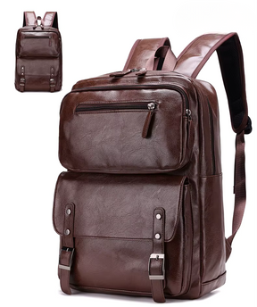 Mochila Executiva Carbone Marrom | URBANO'S